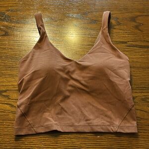 Lululemon crop tank top size 4